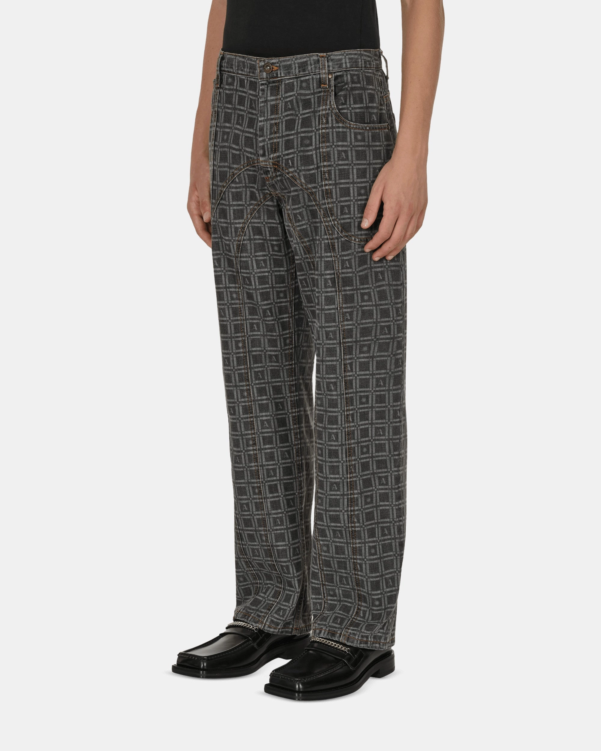 Kalonji Low Rise Jeans Grey