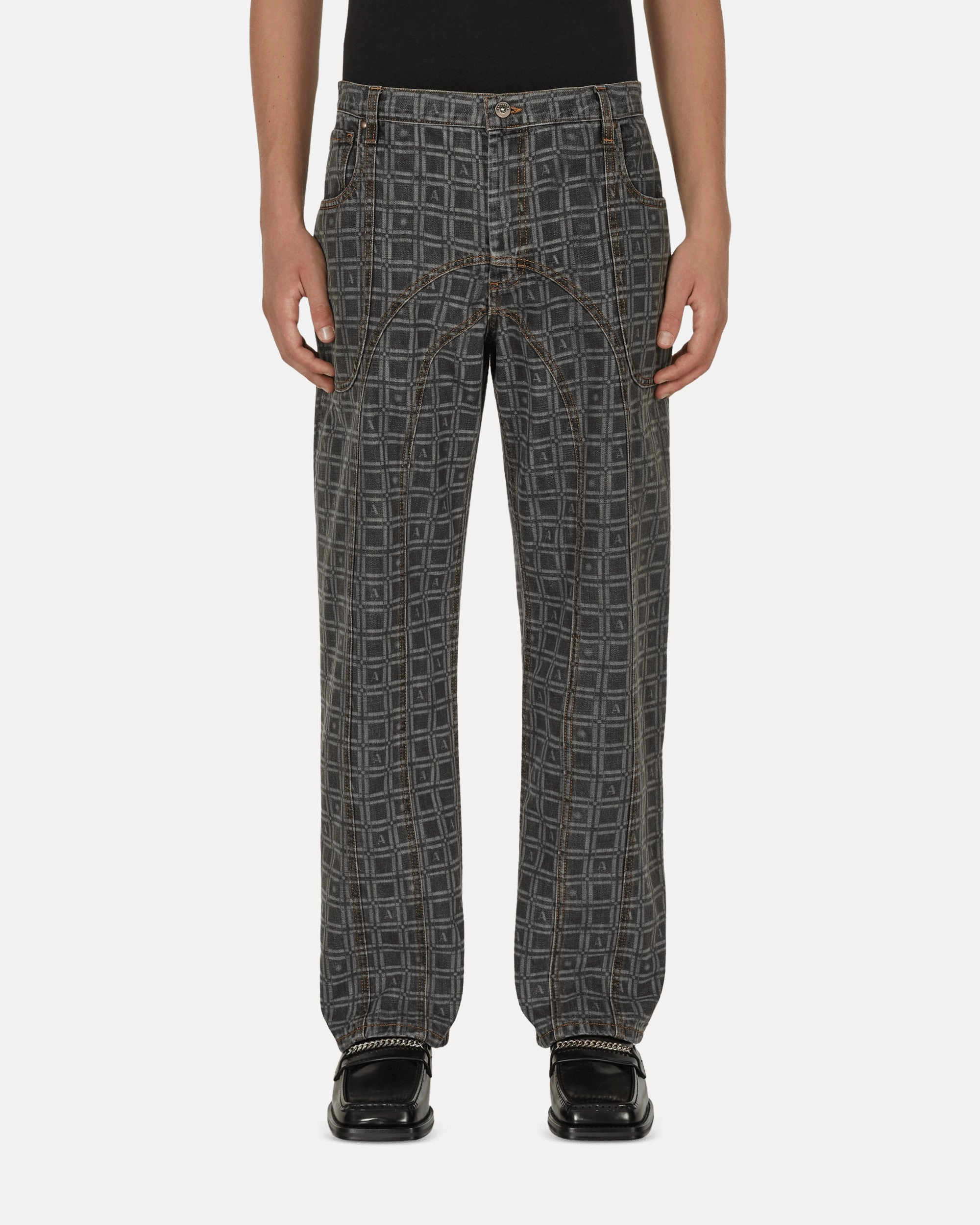 Kalonji Low Rise Jeans Grey