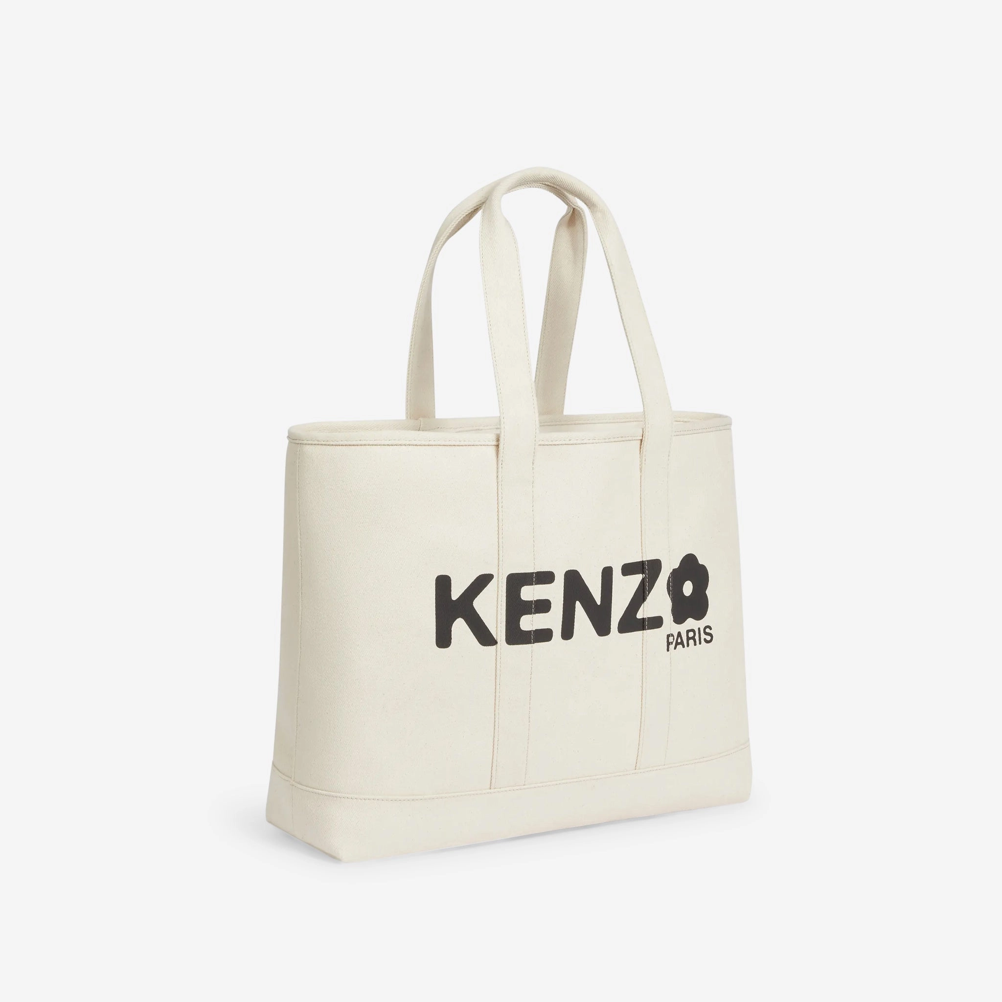 KENZO Utility Large Tote Bag Ecru