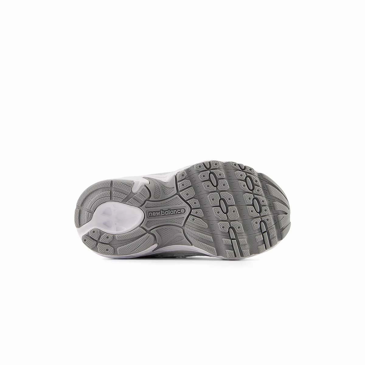 Kids 740 Bungee Lace 'Grey Matter White'