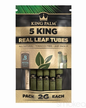 King Palm King Size Natural Pre-Rolled Cones (5-Pack)
