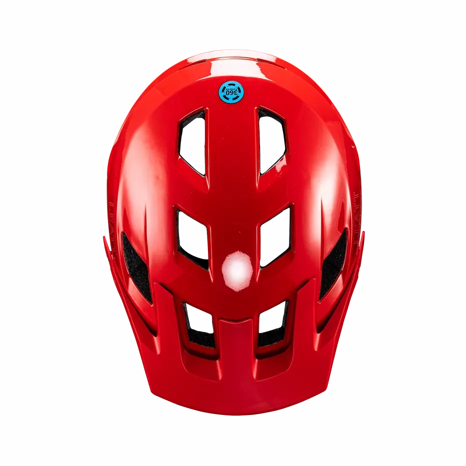 Leatt AllMtn 1.0 MTB Helmet - Junior - Red - 2024