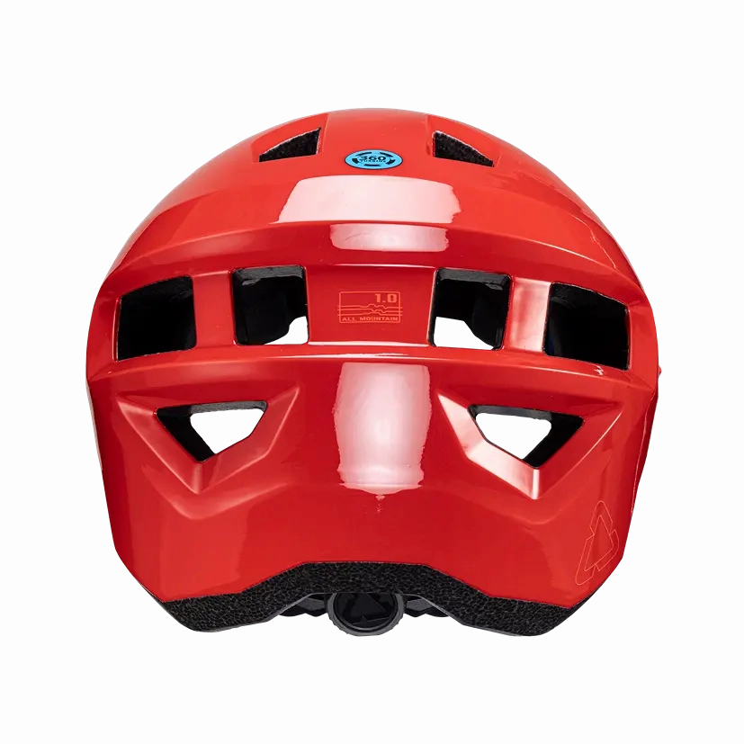 Leatt AllMtn 1.0 MTB Helmet - Junior - Red - 2024