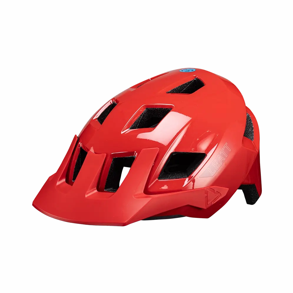 Leatt AllMtn 1.0 MTB Helmet - Junior - Red - 2024