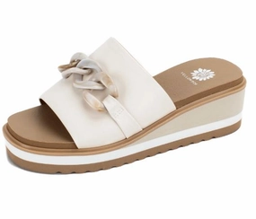 Leslie Wedge Slide | Yellow Box