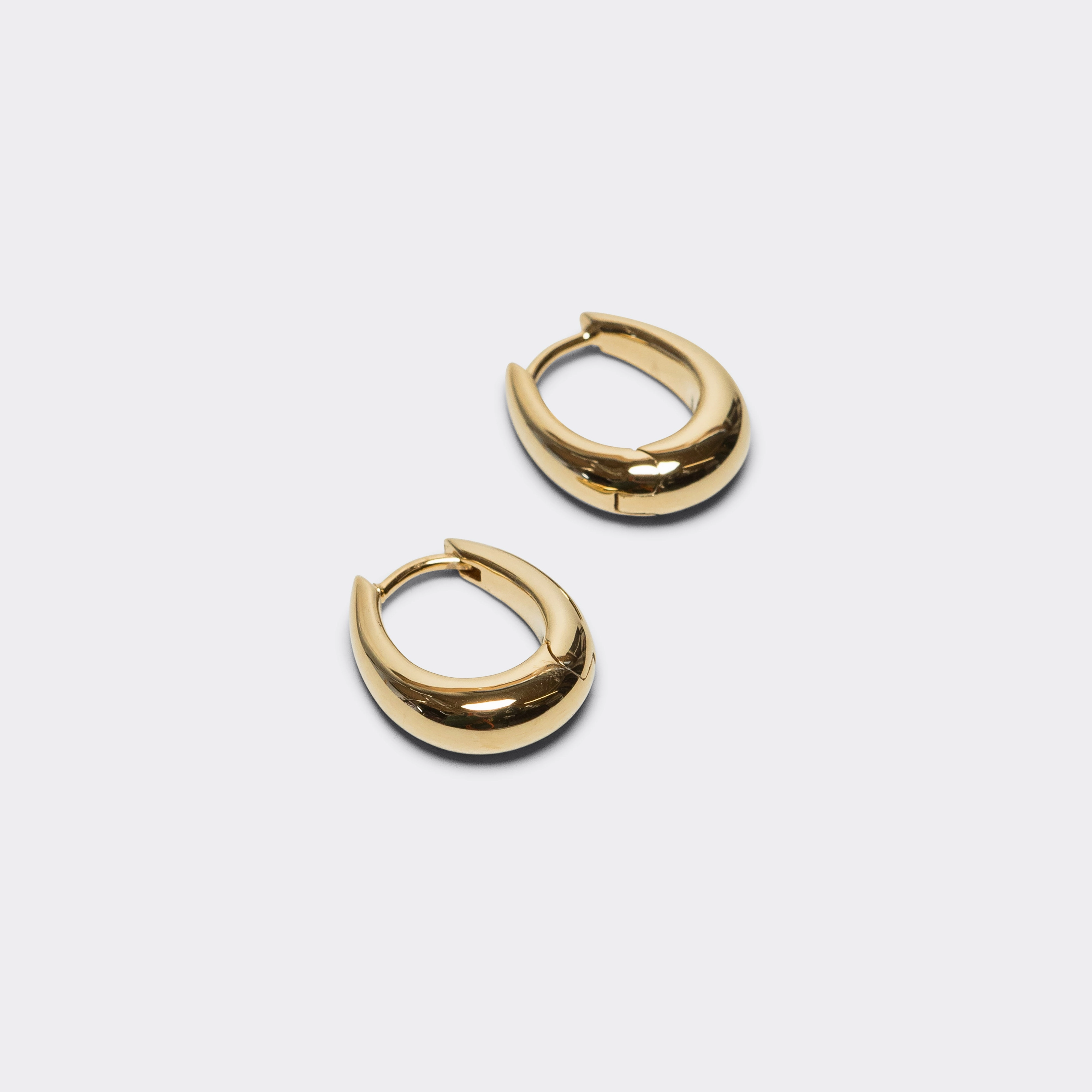 Liz Hoops Gold - 925 Silver/18K Gold
