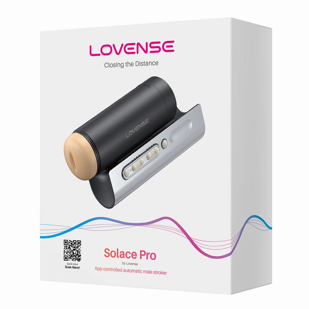 Lovense Solace Pro AI Interactive Automatic Thrusting Masturbator