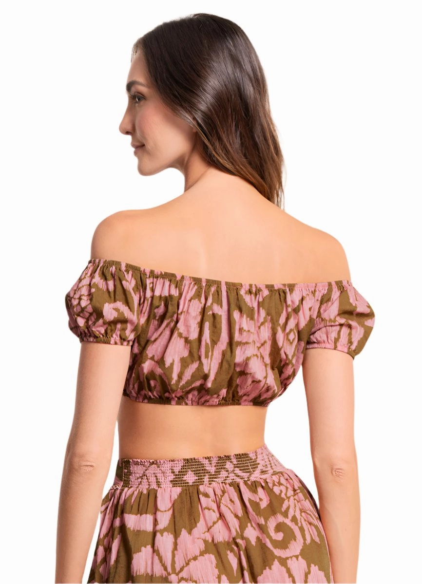 Maaji Batik Jungle Amara Beachwear Crop Top