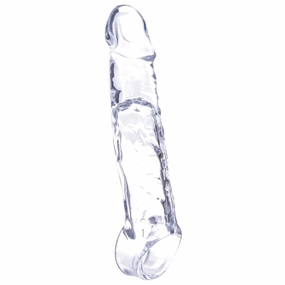 Magic Penis Extender and Ball Strap 6.5&quot; - Clear