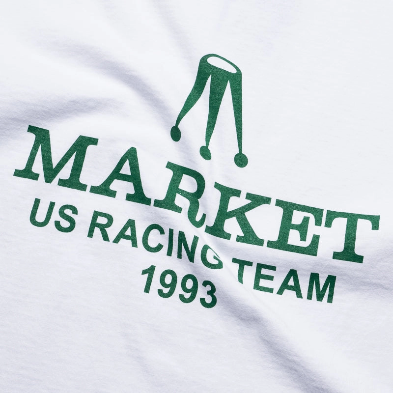Market Relax Team Racing Tee - White