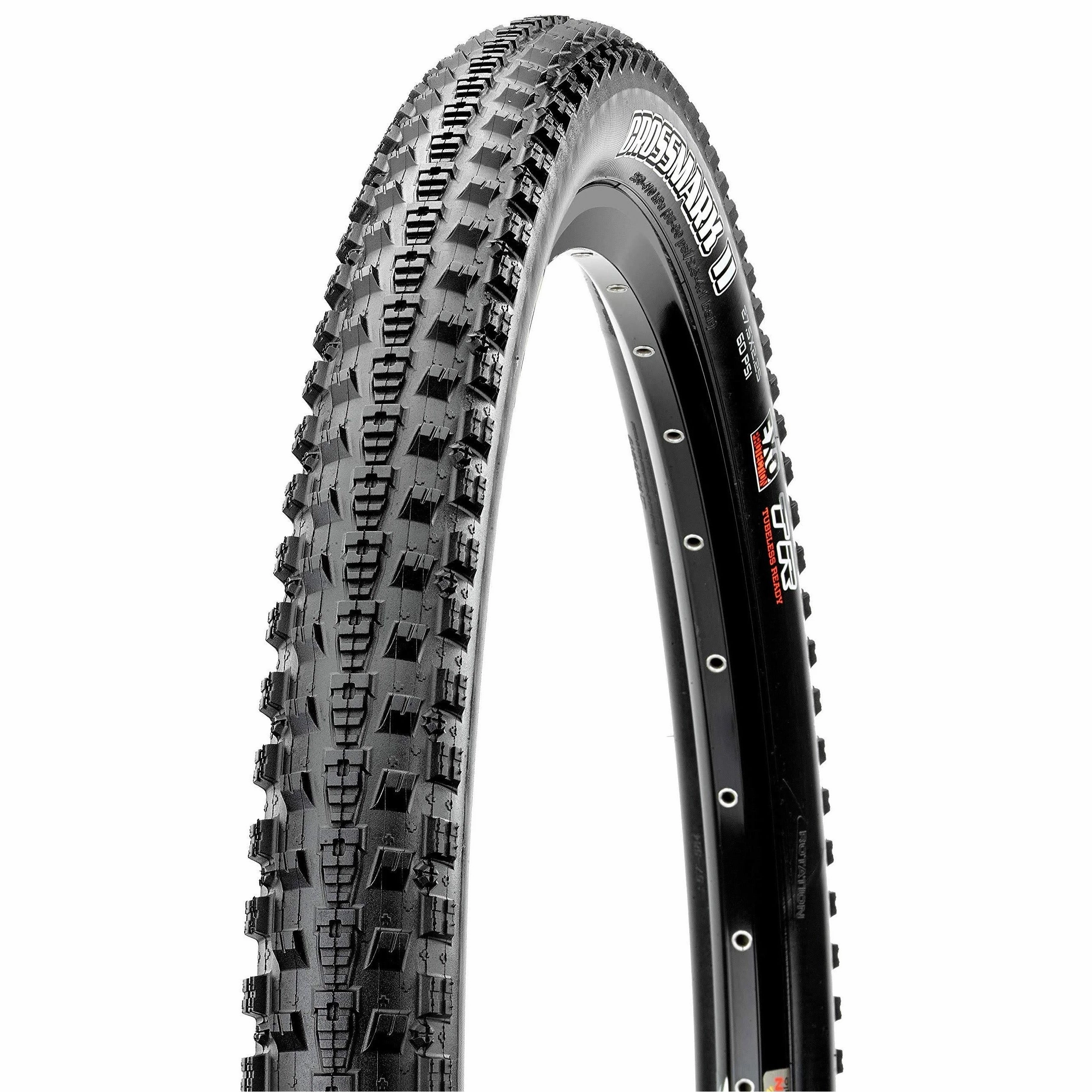 Maxxis Crossmark II Tire 26 x 1.95, Clincher, Wire, Black Mountain Bike Tire