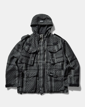 Men's JQ Shemagh Smock Jacket Black
