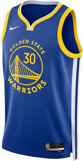 Men's NBA Golden State Warriors Stephen Curry 2022/23 Icon Edition Swingman Jersey