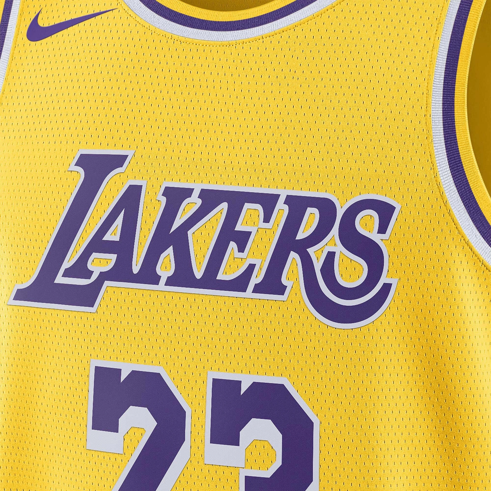 Men's NBA Los Angeles Lakers 2022/23 Icon Edition Swingman Jersey