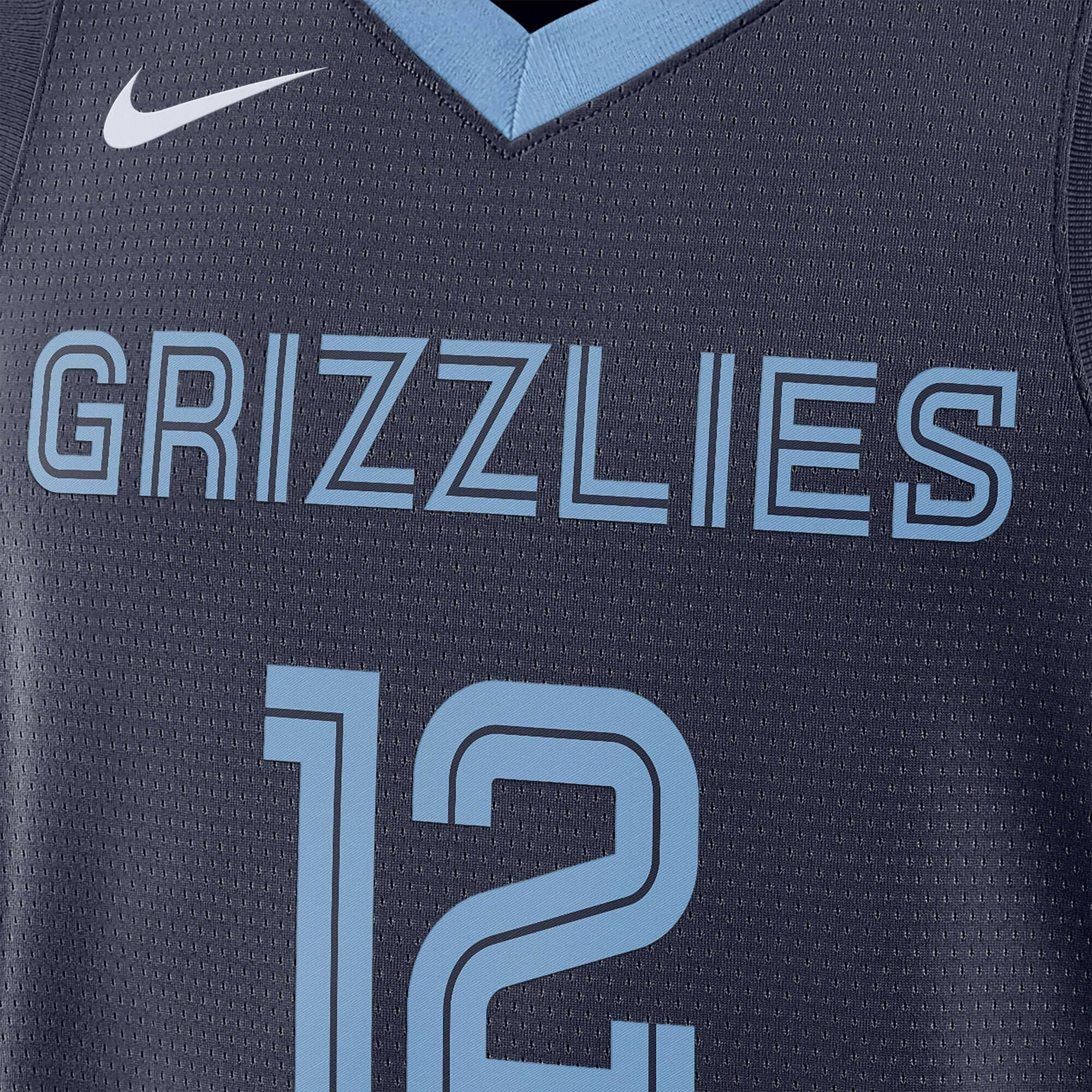 Men's NBA Memphis Grizzlies Ja Morant 2022/23 Icon Edition Swingman Jersey