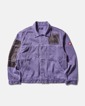 Men's Overdye VH EX DNA Denim Jacket Purple