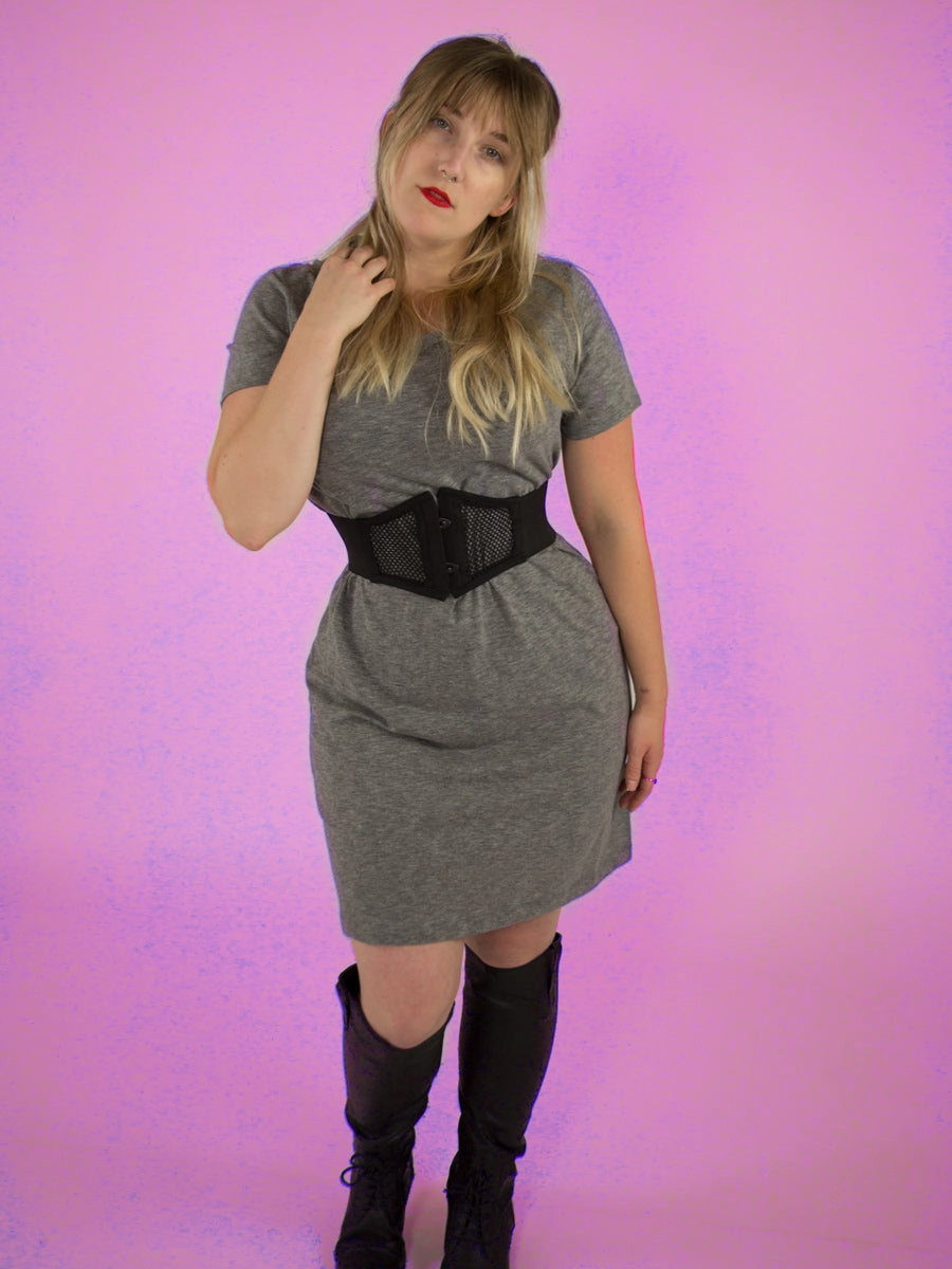 Mesh Corset Belt-Short : CB-905Short