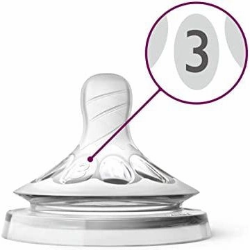 Natural Teat 2 pack - Medium Flow