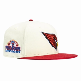 New Era 59Fifty Arizona Cardinals 1988 Pro Bowl Patch Hat - White. Cardinal