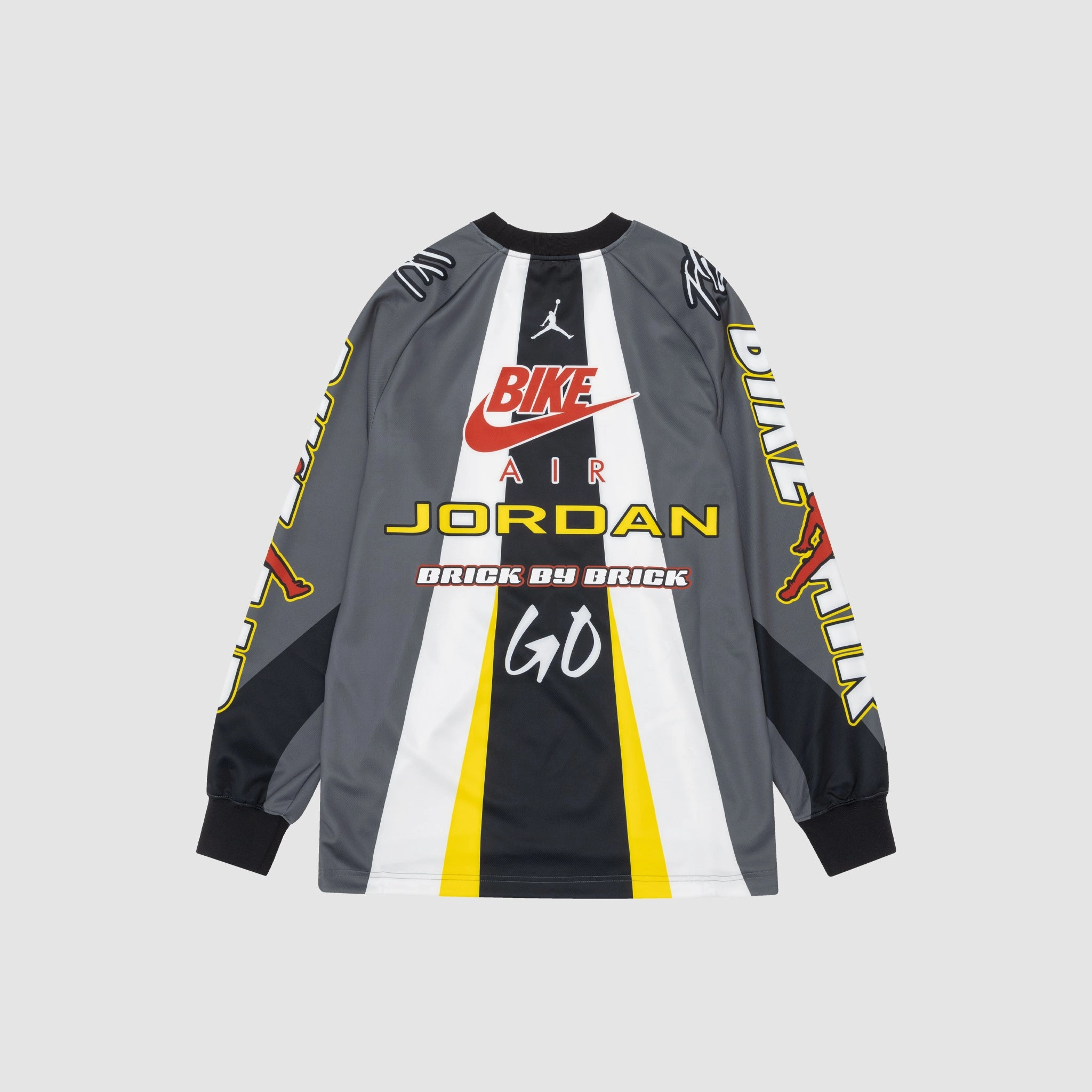 NIGEL SYLVESTER X JORDAN BMX JERSEY IRON GREY