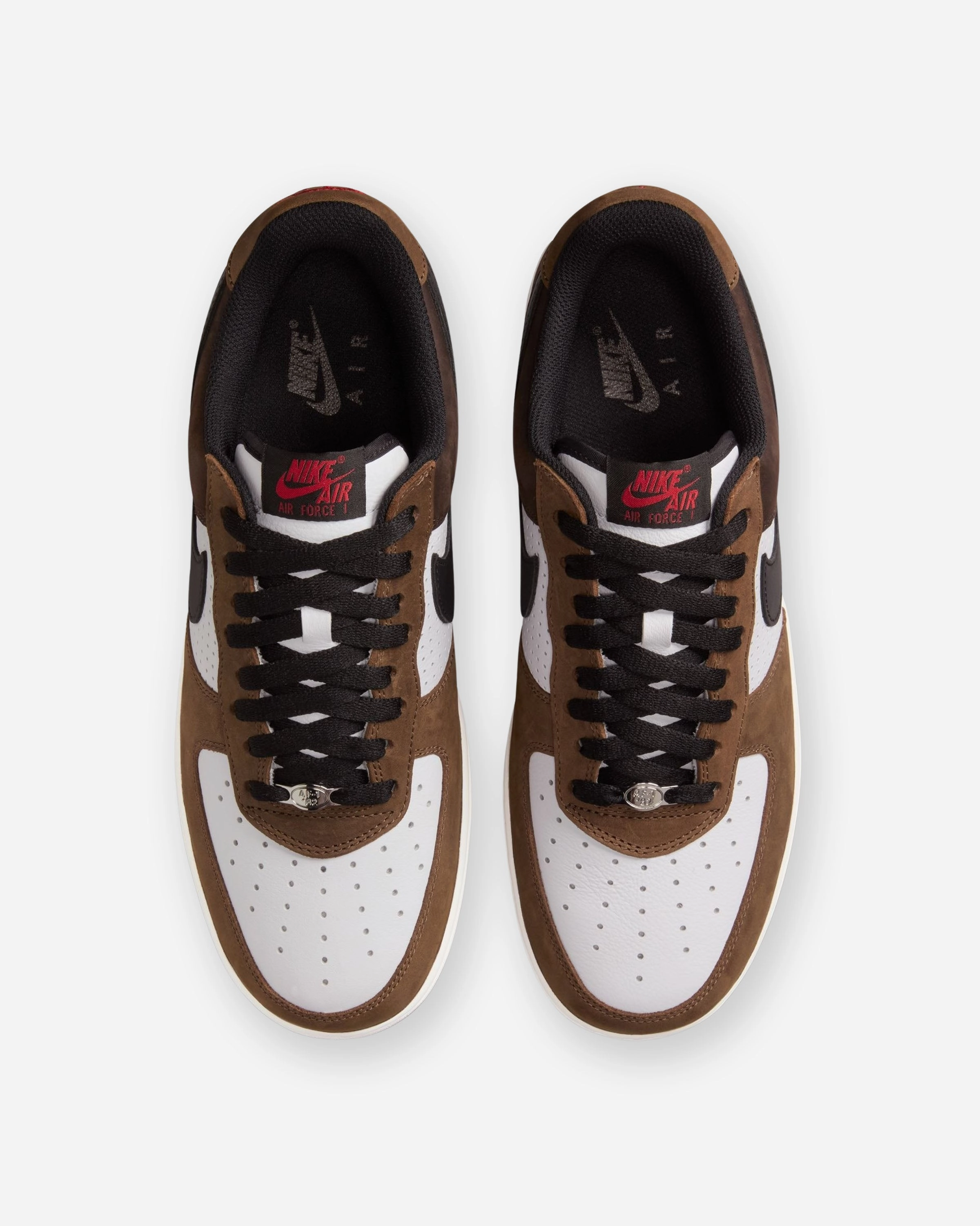 NIKE AIR FORCE 1 RETRO - WHITE/ BLACK/ BISON