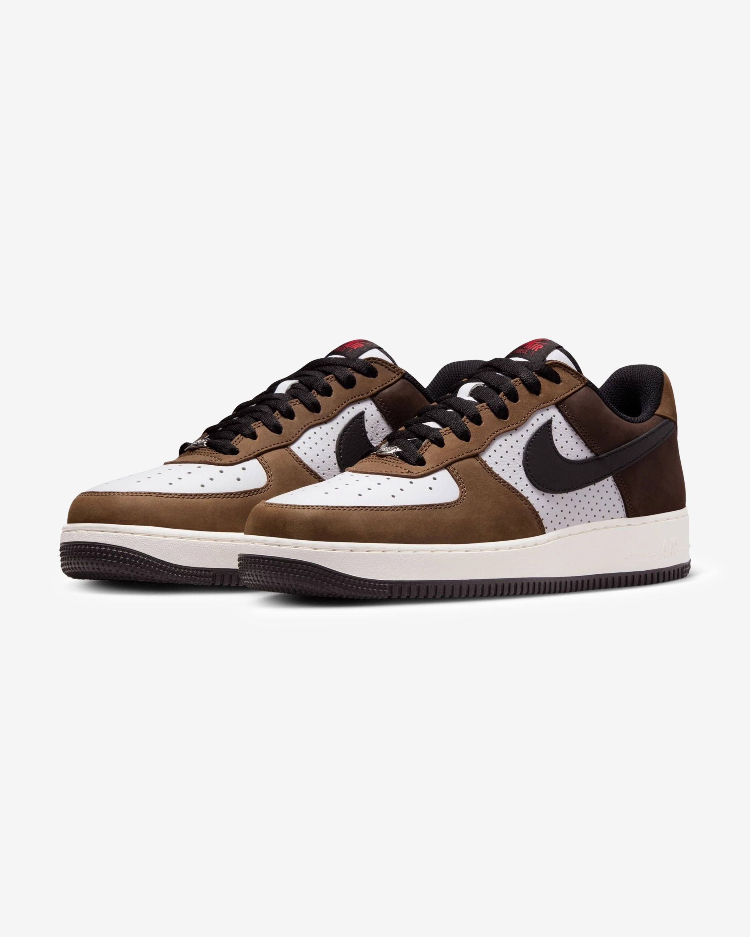 NIKE AIR FORCE 1 RETRO - WHITE/ BLACK/ BISON