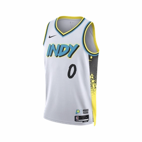 Nike Dri-FIT NBA 2024/25 City Edition Swingman Jersey - Tyrese Haliburton Indiana Pacers