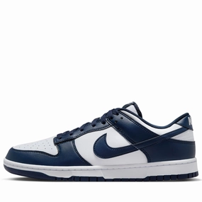 Nike Dunk Low Retro - White/Midnight Navy