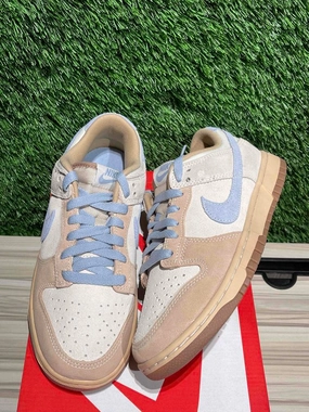 Nike Dunk Low Sanddrift Light Armory Blue Sz 6.5M/8W.