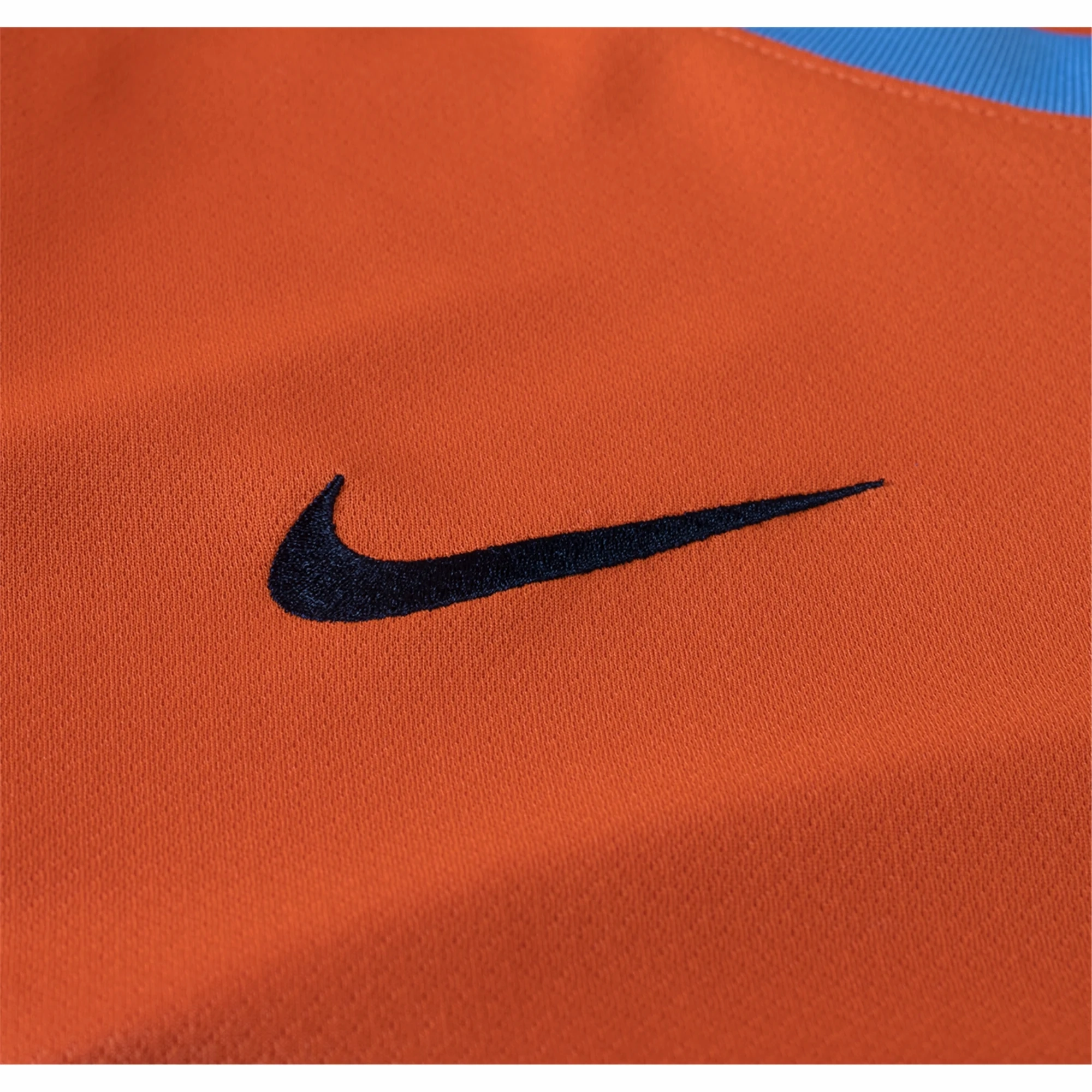 Nike Inter Milan Yann Aurel Bisseck Third Jersey w/ Serie A   Copa Italia Patches 23/24 (Safety Orange/Thunder Blue)