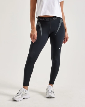 Nike Pro Mid-Rise Graphic Leggings