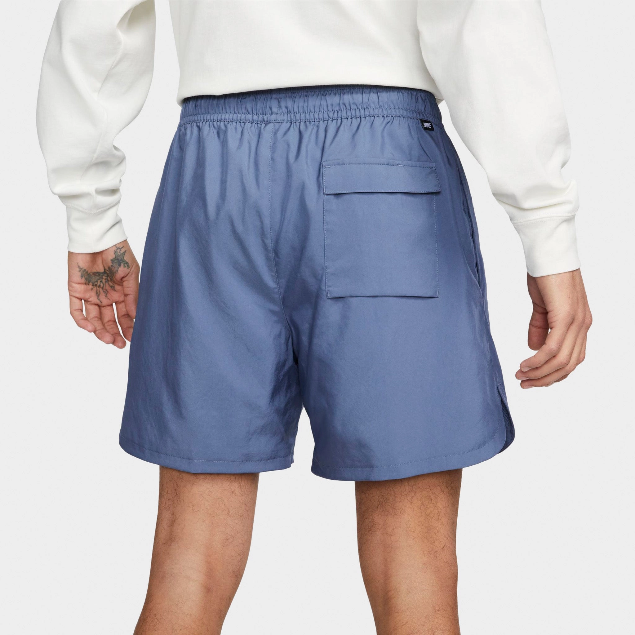 Nike Sport Essentials Woven Lined Flow Shorts Diffused Blue / White