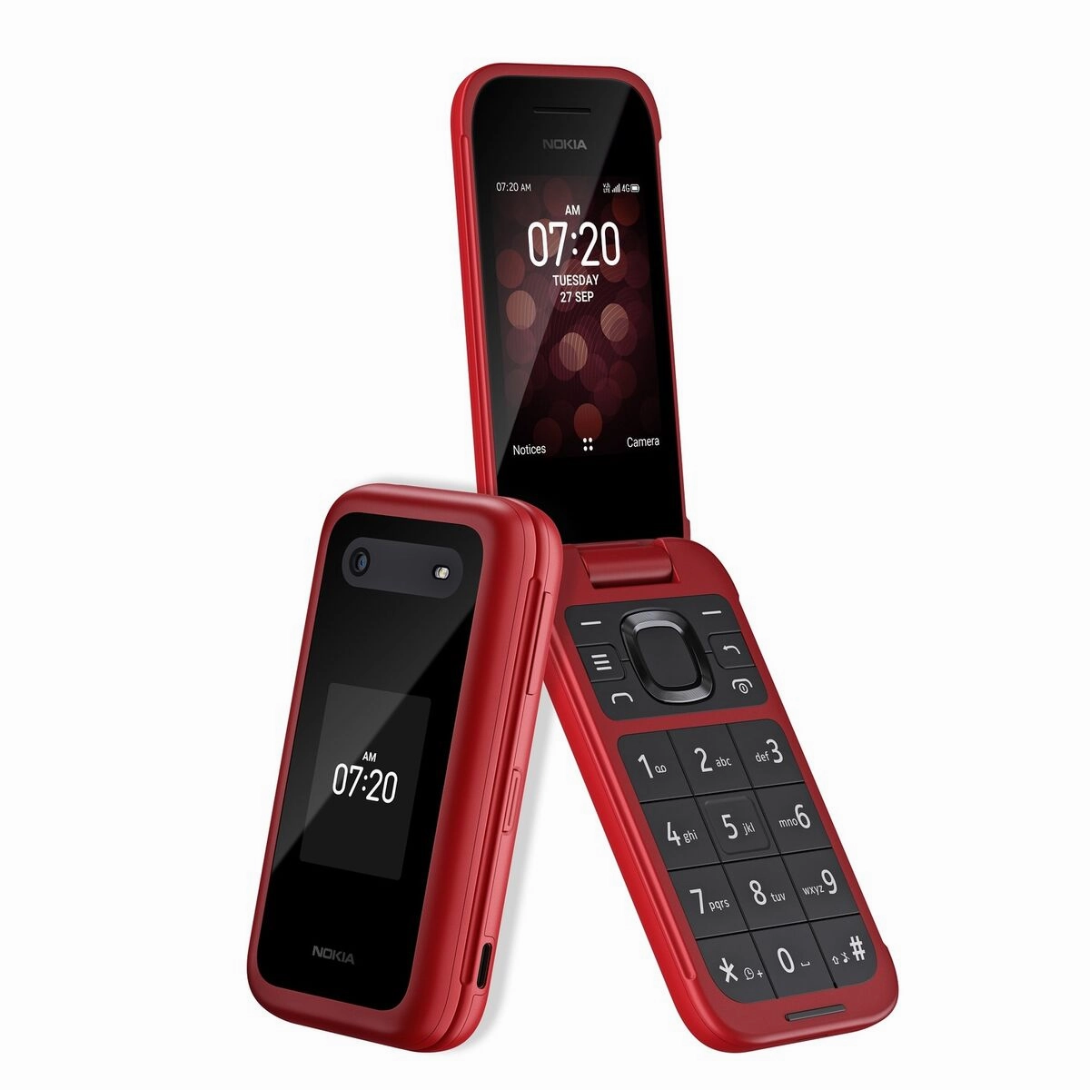 Nokia 2780 Flip TA-1420 GSM / Verizon Unlocked Flip Phone - Red