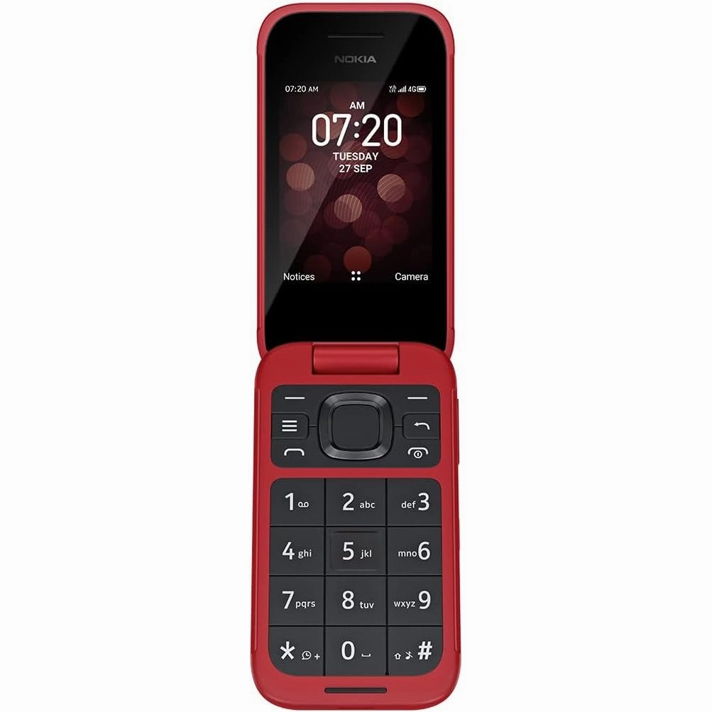 Nokia 2780 Flip TA-1420 GSM / Verizon Unlocked Flip Phone - Red