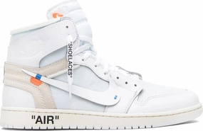 Off-White x Air Jordan 1 Retro High OG 'White' 2018 SKU AQ0818 100 - Authentic - New in Box