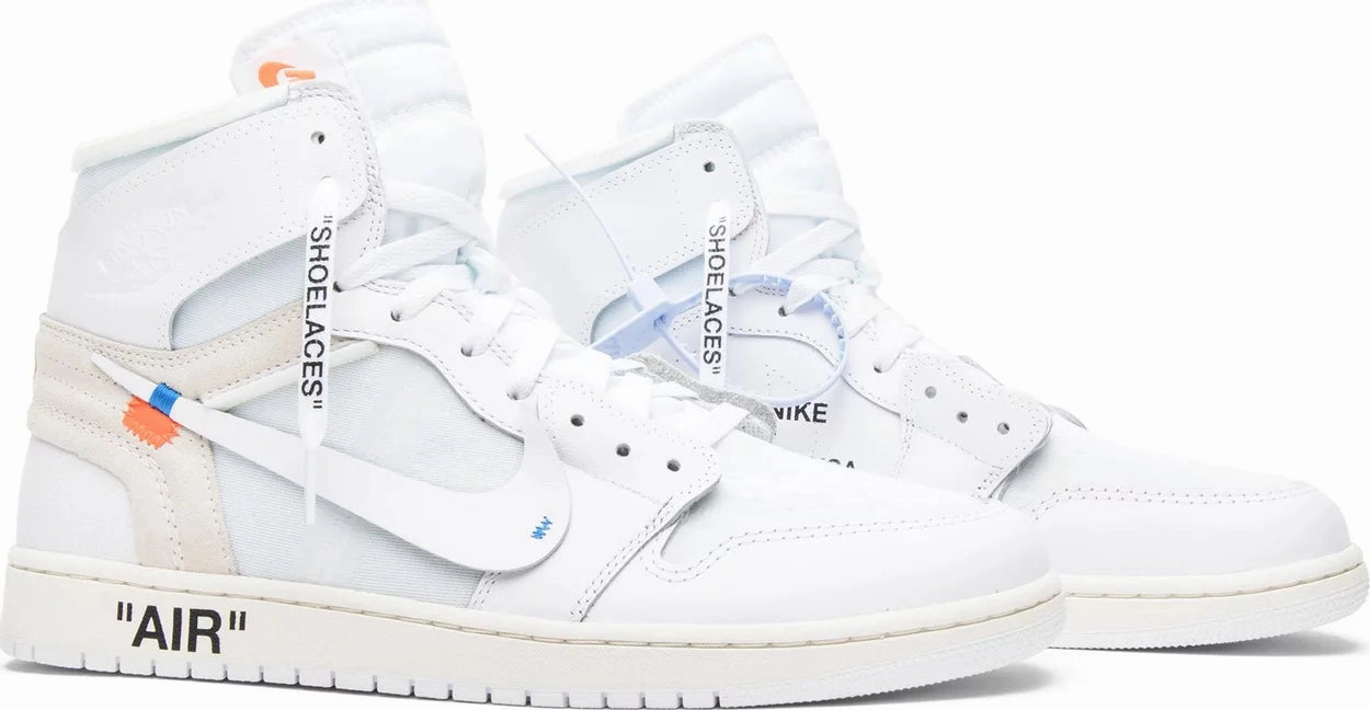 Off-White x Air Jordan 1 Retro High OG 'White' 2018 SKU AQ0818 100 - Authentic - New in Box