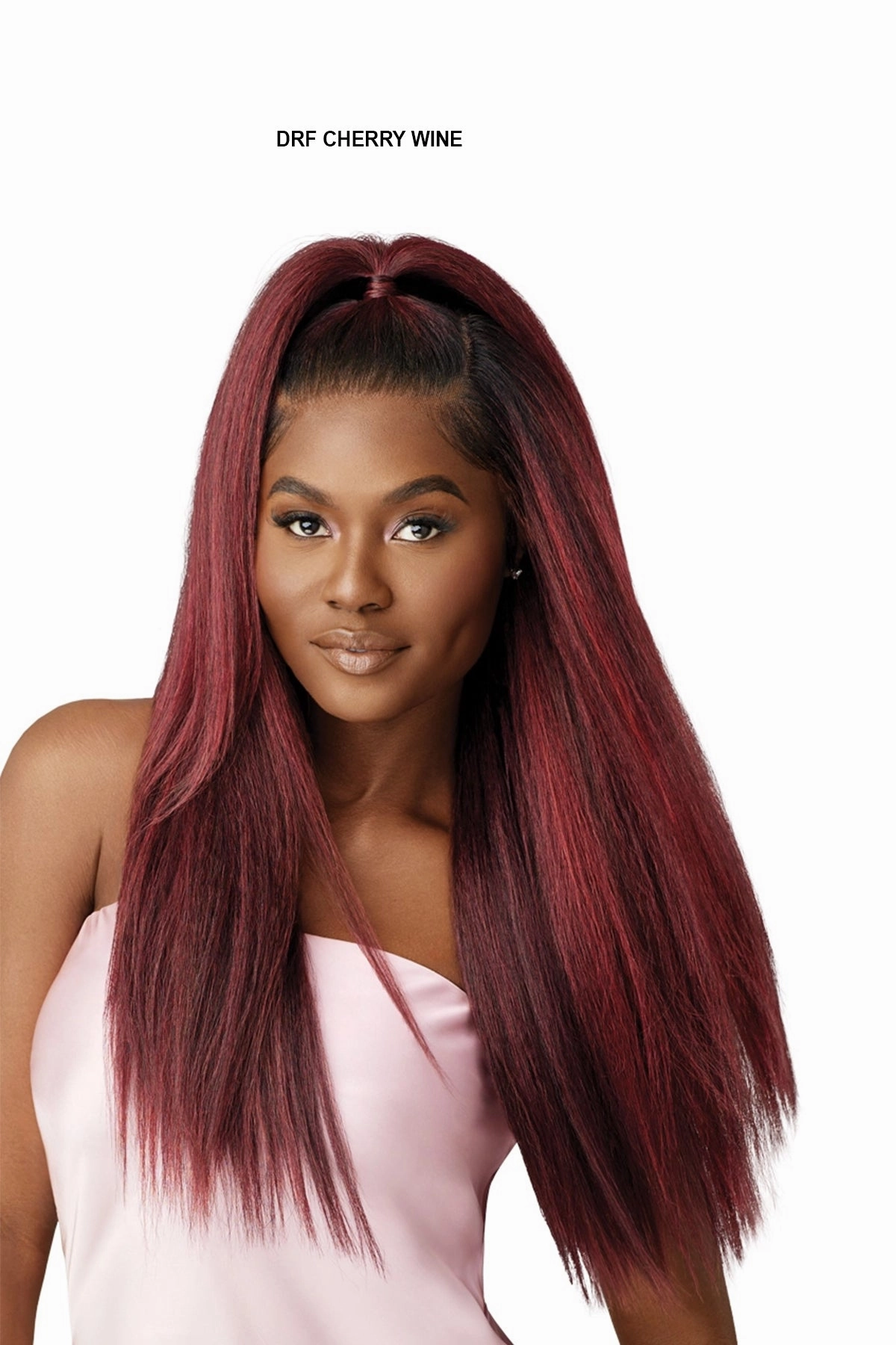 OUTRE AIRTIED HUMAN HAIR BLEND 100% FULLY HAND TIED WIG - HHB-PERM YAKI 26"