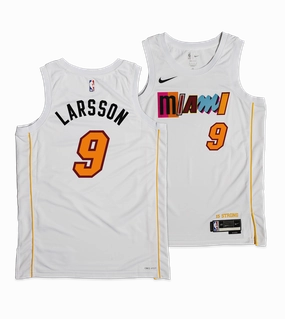 Pelle Larsson Nike Miami Mashup Vol. 2 Youth Swingman Jersey - Player's Choice