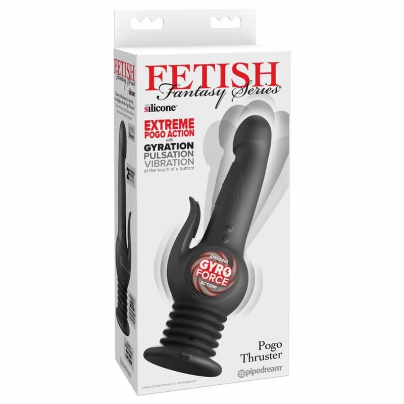 Pogo Thruster Masturbator - Black