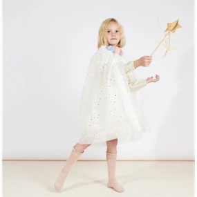 Pom Pom Collar Cape