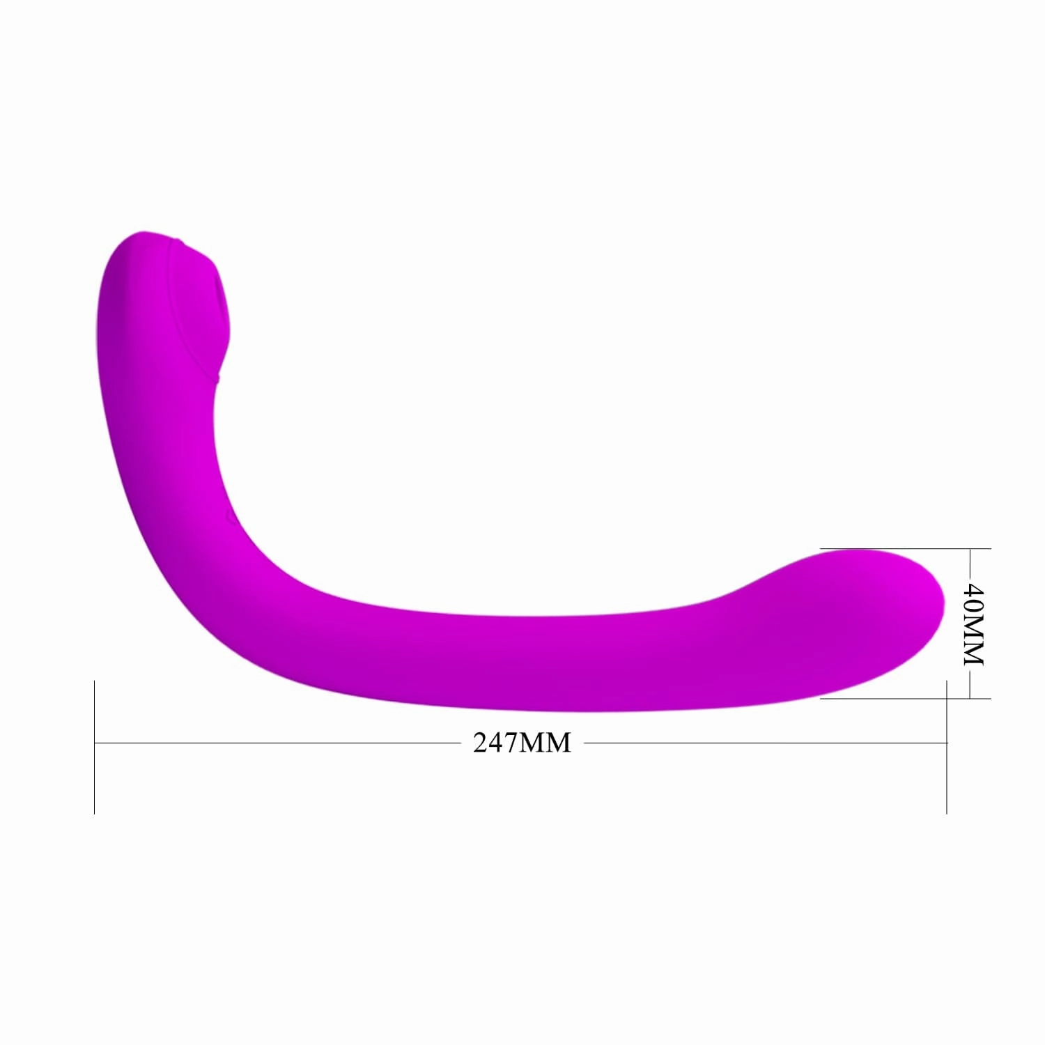 Pretty Love - Alex Vibrating Tapping Clitoral Massager (Pink)