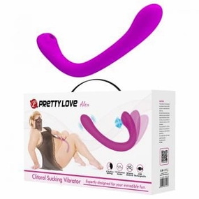 Pretty Love - Alex Vibrating Tapping Clitoral Massager (Pink)