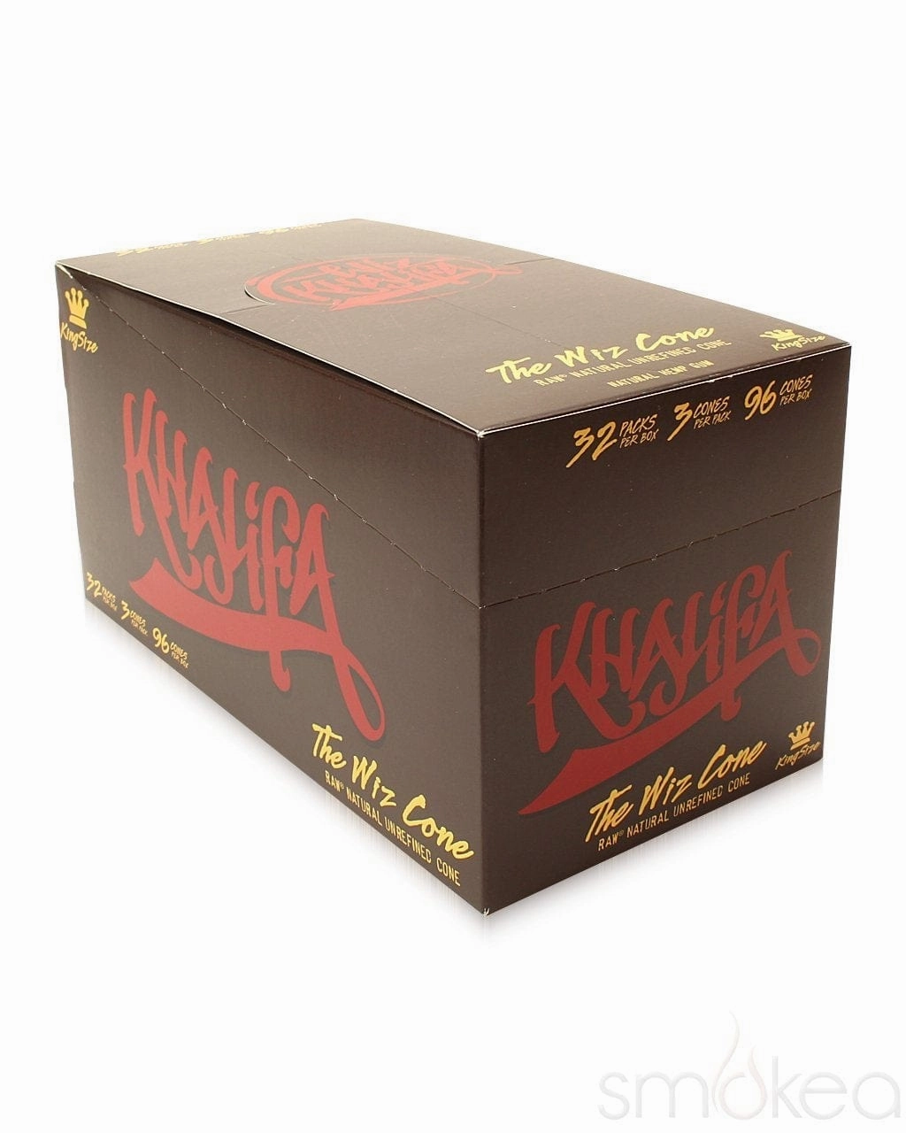 Raw x Wiz Khalifa King Size Pre-Rolled Cones (3-Pack)