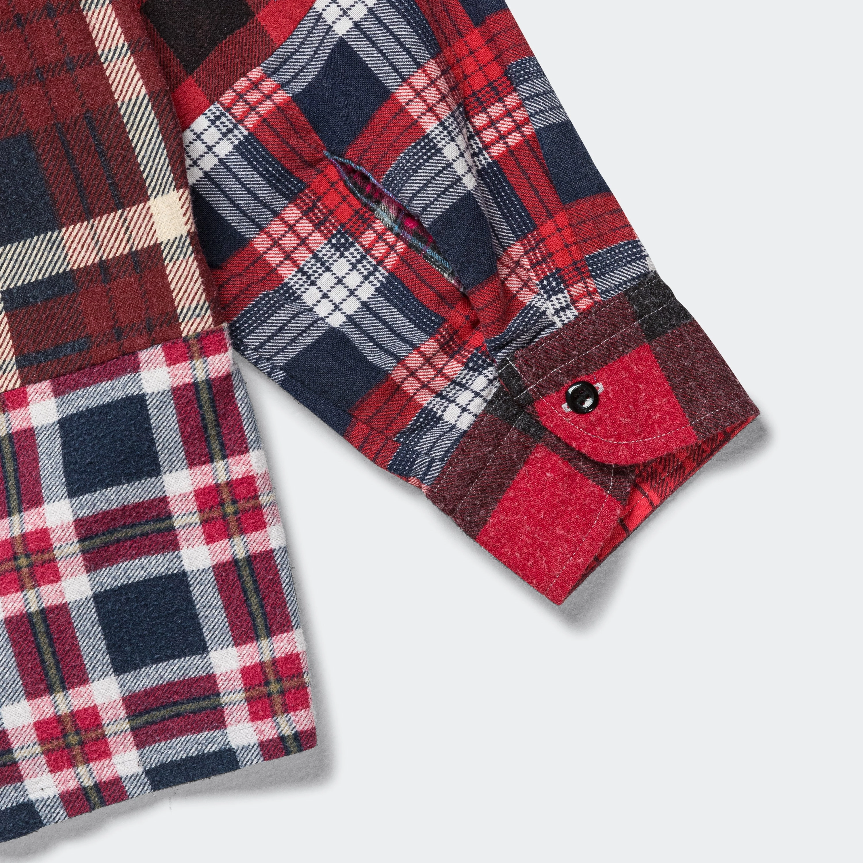 Rebuild Flannel Straight Hem Shirt SS25 - Large #8