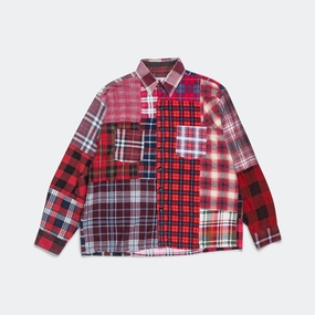 Rebuild Flannel Straight Hem Shirt SS25 - Large #8