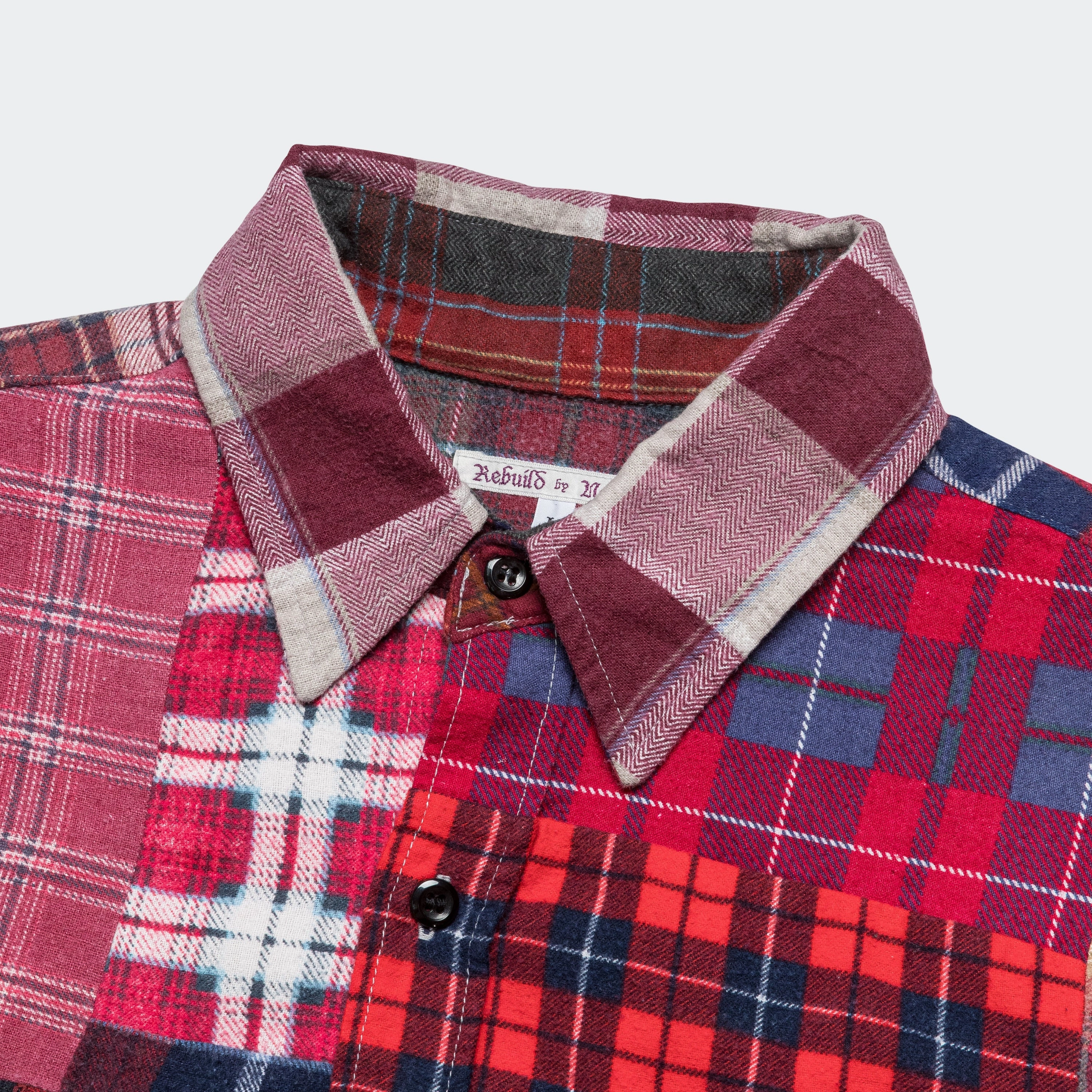 Rebuild Flannel Straight Hem Shirt SS25 - Large #8
