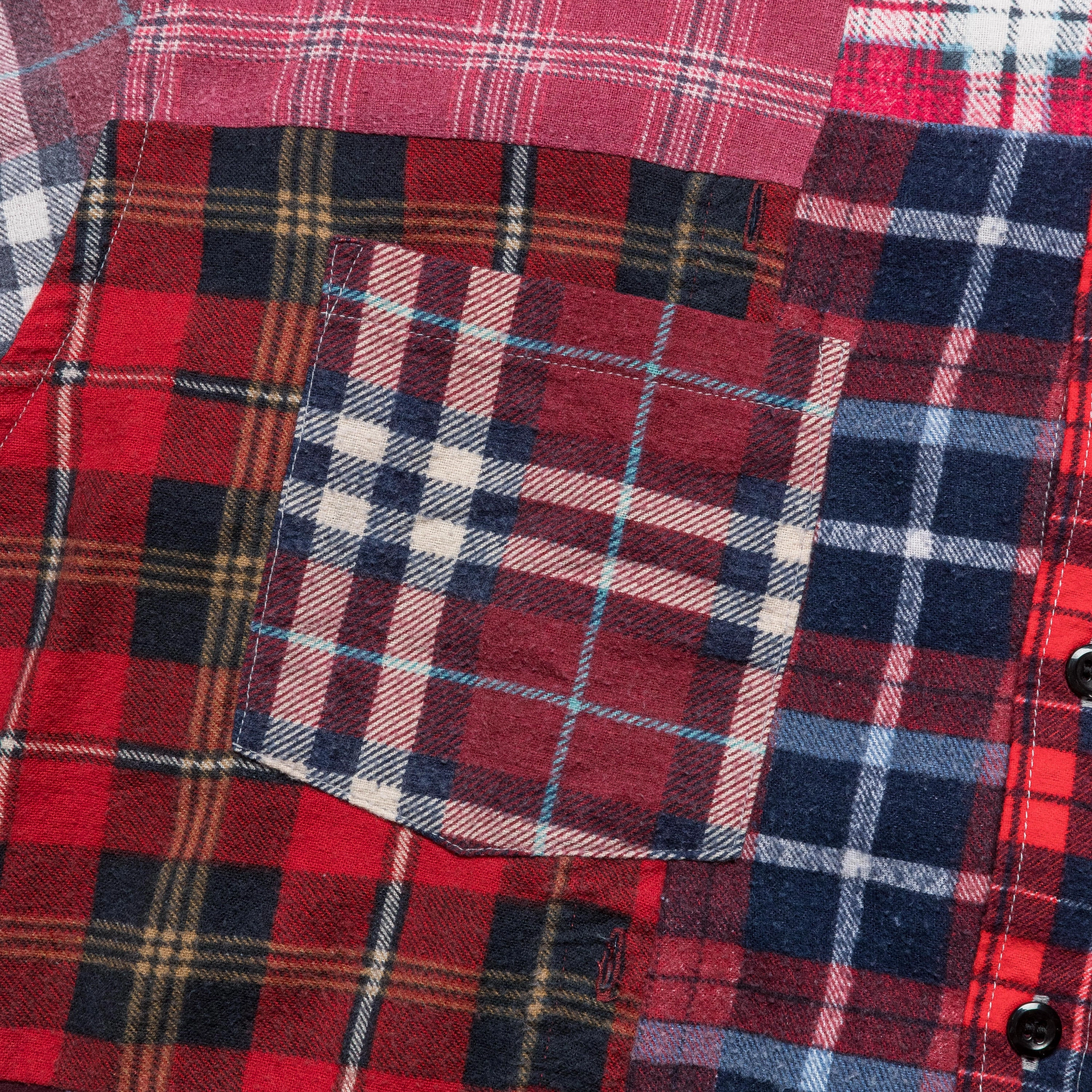 Rebuild Flannel Straight Hem Shirt SS25 - Large #8