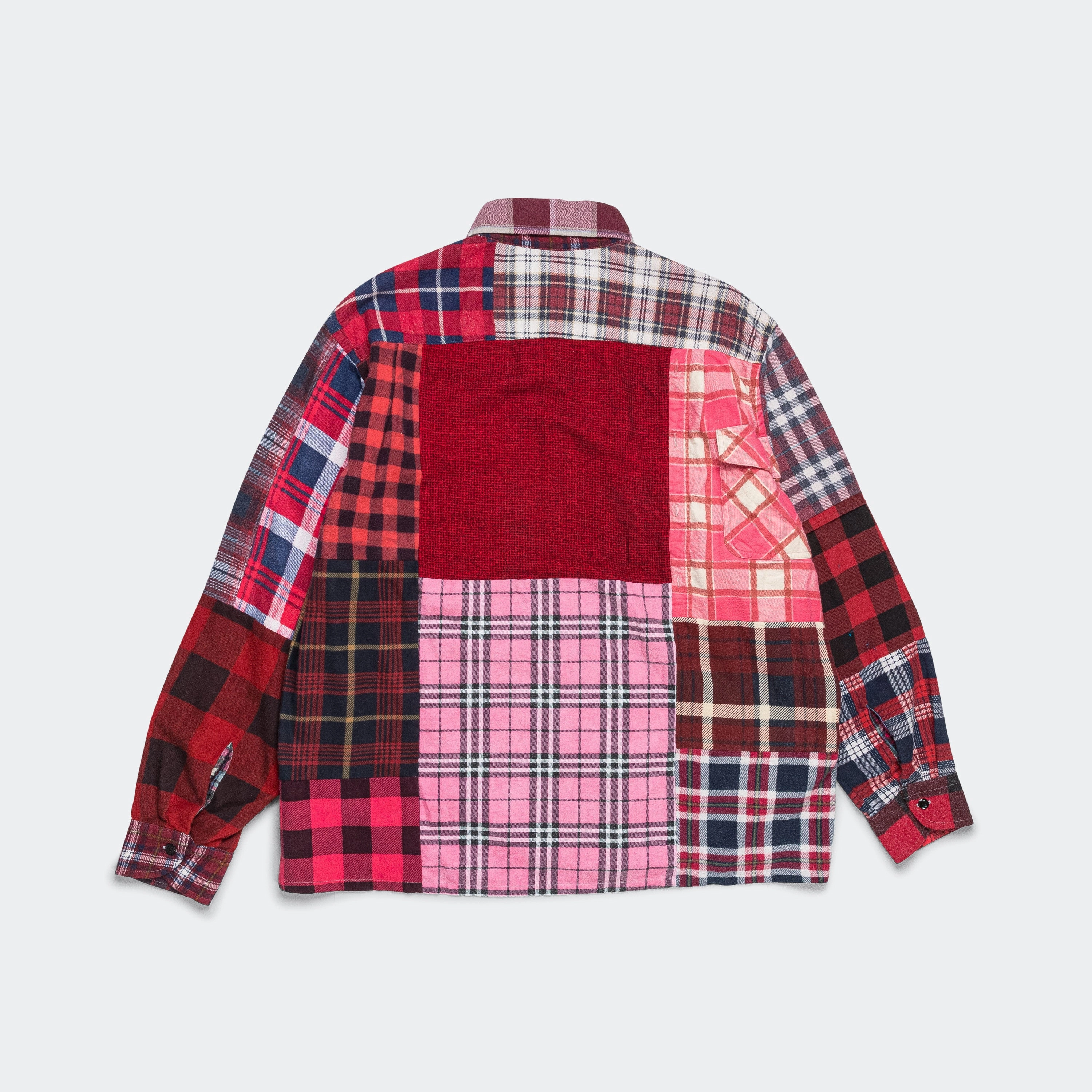 Rebuild Flannel Straight Hem Shirt SS25 - Large #8
