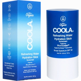 Refreshing Water Hydration Stick Organic Face Sunscreen SPF 50