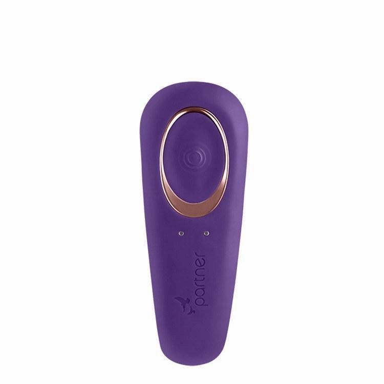 Satisfyer - Double Classic Partner Couple's Vibrator (Purple)